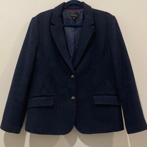 Talbots Classic Dark Blue Blazer